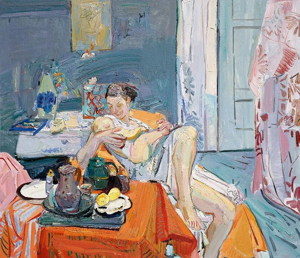 闫平《母与子》 140×160cm 2008年.jpg